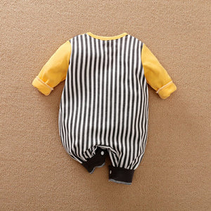 Modern Stylish Yellow Full Sleeve Romper 7 - Minitaq baby kids clothes dress