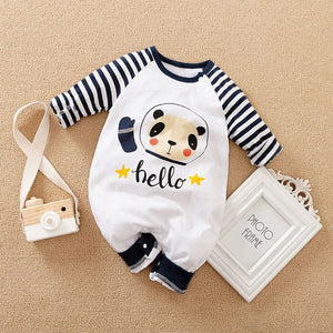 Hello Space Panda Casual Baby Romper 1 - Minitaq baby kids clothes dress