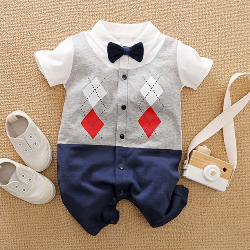 Stylish Smart Summer Baby Romper 1 - Minitaq baby kids clothes dress