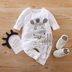 Happy Zebra Casual Baby Romper 1 - Minitaq baby kids clothes dress
