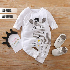 Happy Zebra Casual Baby Romper 2 - Minitaq baby kids clothes dress