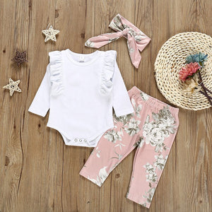 Light Pleasant Color Baby Dress With Headband 1 - Minitaq baby kids clothes dress