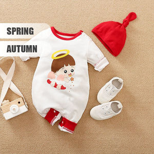 Little Angel Full Sleeve Baby Romper 2 - Minitaq baby kids clothes dress