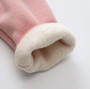 Rabbit Face Zipper Winter Hoodie - Minitaq baby kids clothes dress