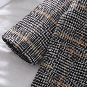 Classic Plaid Wool Blend Jacket Coat - Minitaq baby kids clothes dress