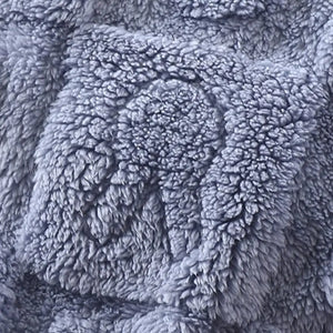 Fuzzy Fluffy Teddy Blue 2pc Winter Sweater Set - Minitaq baby kids clothes dress