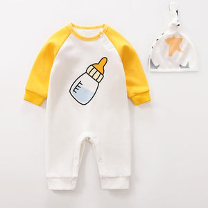 Baby Bottle Winter Fleece Cover All with Cotton Hat 1 - Minitaq baby kids clothes dress