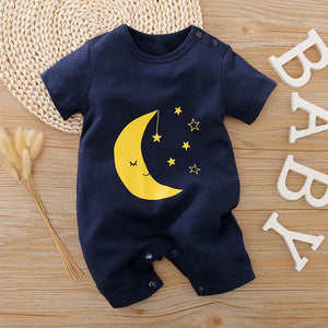 Lovable Moon and Stars Unisex Rompers 1 - Minitaq baby kids clothes dress