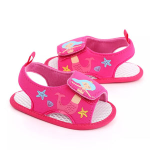 Mermaid Cartoon Pink Color Baby Shoes 2 - Minitaq baby kids clothes dress