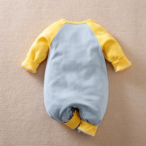 Little Dino Heart Baby Romper 8 - Minitaq baby kids clothes dress