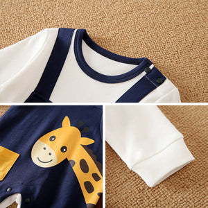 Stylish Happy Giraffe Baby Romper 4 - Minitaq baby kids clothes dress