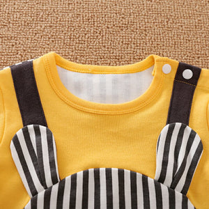 Modern Stylish Yellow Full Sleeve Romper 4 - Minitaq baby kids clothes dress