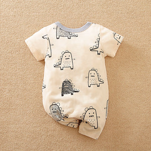 Dino Doodle Summer Baby Romper 3 - Minitaq baby kids clothes dress