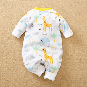 Animal Pattern Style Baby Romper 7 - Minitaq baby kids clothes dress