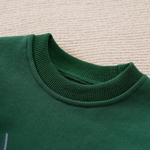 Green Casual Style Sweat Shirt 6 - Minitaq baby kids clothes dress