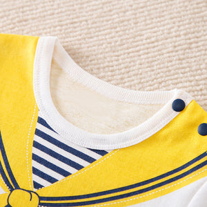 Stylish Sailor Printed Baby Romper 3 - Minitaq baby kids clothes dress