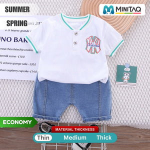 Casual California Printed Summer 2pc Set - Minitaq baby kids clothes dress