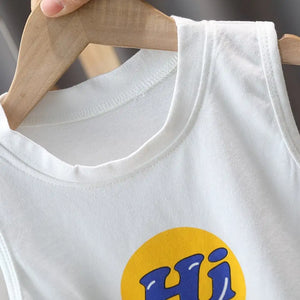 Summer Cool Blue White 3pc Set For Kids 3 - Minitaq baby kids clothes dress