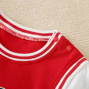 Basketball Red Sports Baby Romper 3 - Minitaq baby kids clothes dress