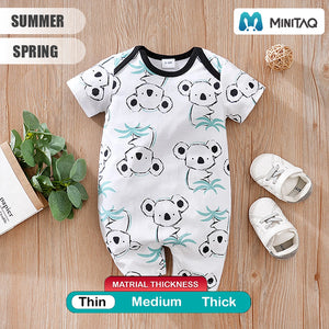Casual Cotton Baby Romper With Kuala Pattern 2 - Minitaq baby kids clothes dress