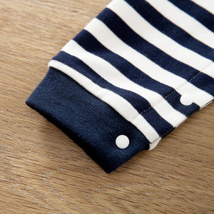 Amazing White and Blue Dinosaur Baby Romper 3 - Minitaq baby kids clothes dress