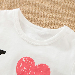I love Mom White Baby Onesie 3 - Minitaq baby kids clothes dress