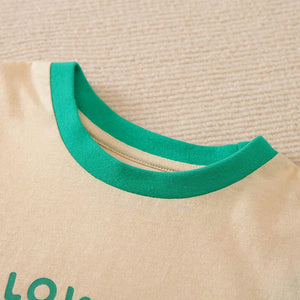 Game Sports Green N Beige Sleeveless Shirt and Shorts 3 - Minitaq baby kids clothes dress