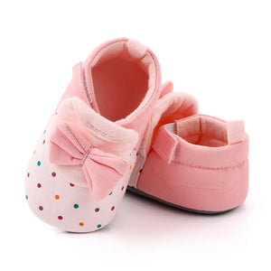 Fancy Pink Soft Cotton Cute Baby Shoes 3 - Minitaq baby kids clothes dress