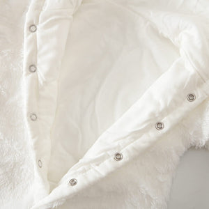 White Winter Unisex Baby Romper 3 - Minitaq baby kids clothes dress