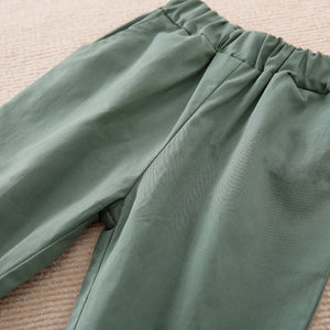 Army Green Kids Casual Pants 5 - Minitaq baby kids clothes dress
