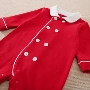 Modern Chef Style Red Baby Romper 4 - Minitaq baby kids clothes dress