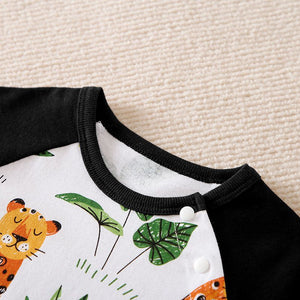 Jungle Cheetah Casual Baby Romper 3 - Minitaq baby kids clothes dress