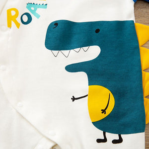 Dino Roar Casual Baby Romper 5 - Minitaq baby kids clothes dress