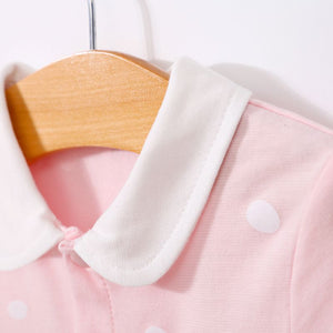 Summer Bunny Cotton Pink Romper 3 - Minitaq baby kids clothes dress