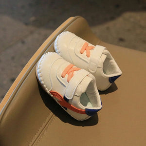 Comfy White Valcro Strap N Lace Kids Shoes 3 - Minitaq baby kids clothes dress