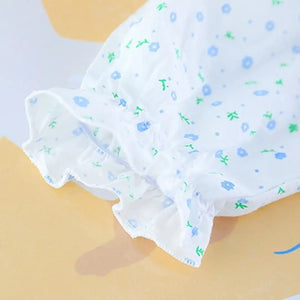 Lace Blouse Shirt With Denim Suspender Pants For Girls 7 - Minitaq baby kids clothes dress