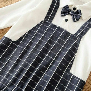 Formal Dungaree Style Baby Romper 4 - Minitaq baby kids clothes dress