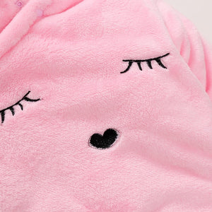Comfy Animal Thickened Hooded Sleeping Suit 4 - Minitaq baby kids clothes dress