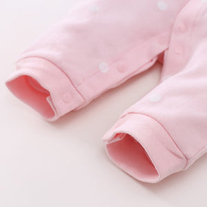 Baby Girl Cute Bunny Pink Romper 8 - Minitaq baby kids clothes dress