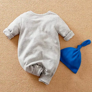 Hi Dino Full Sleeve Baby Romper With Cap 5 - Minitaq baby kids clothes dress