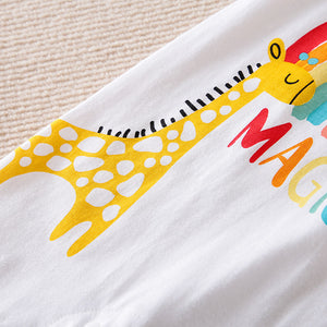 Magical Rainbow N Animals Baby Romper 4 - Minitaq baby kids clothes dress