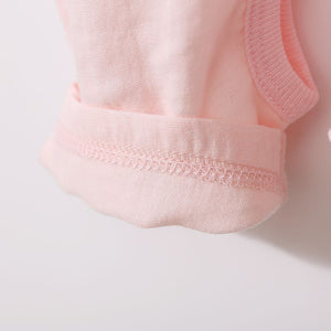 Pink Baby Girl Open Crotch Romper 7 - Minitaq baby kids clothes dress