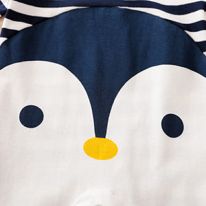 Modish Penguin Romper With Cap 4 - Minitaq baby kids clothes dress