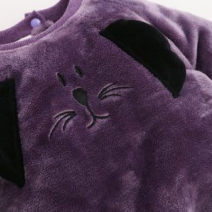 Purple Stylish Winter Quilted Romper 4 - Minitaq baby kids clothes dress