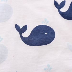 Summer Cartoon Whale Pattern Onesie 5 - Minitaq baby kids clothes dress