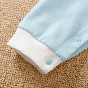 Fun Pocket Bear Blue Style With Bib 5 - Minitaq baby kids clothes dress