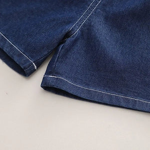 The Two Stripes Polo Shirt With Shorts For Kids 5 - Minitaq baby kids clothes dress