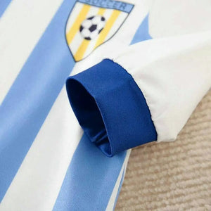 Football Sports Style Blue Stripes Romper 6 - Minitaq baby kids clothes dress