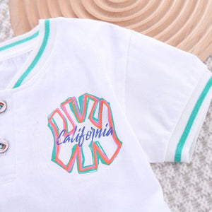 Casual California Printed Summer 2pc Set - Minitaq baby kids clothes dress