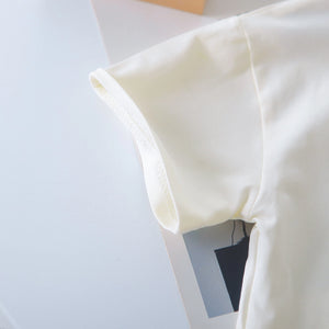 Animal Hanging Brown Dungaree N White Shirt Set - Minitaq baby kids clothes dress